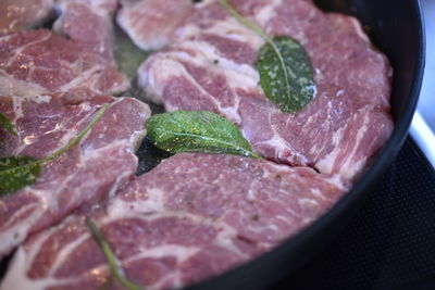Close-up of fresh meat