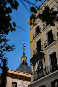 Low angle view of building against sky