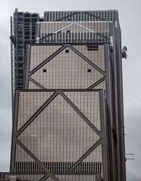 Low angle view of modern building