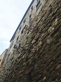 Low angle view of building against sky