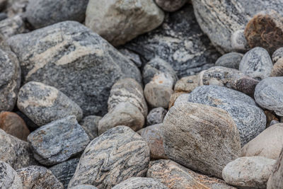 Full frame shot of stones