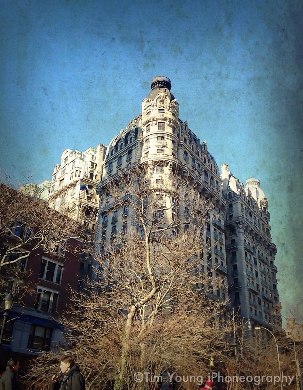 architecture, building exterior, built structure, low angle view, history, sky, clear sky, tree, old, building, window, outdoors, day, no people, travel destinations, famous place, exterior, blue, the past, tower