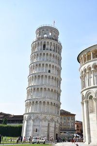 Low angle view of historical building