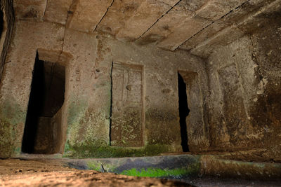 Entrance of old building