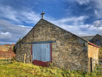 Old building against sky