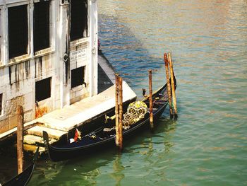 Boats in canal