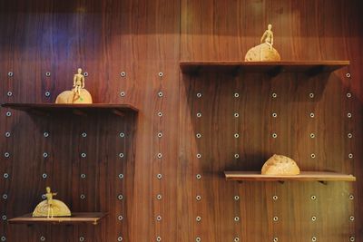 Close-up of snake on wood