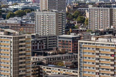 View of buildings in city