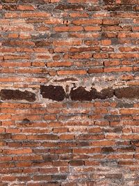 Full frame shot of brick wall