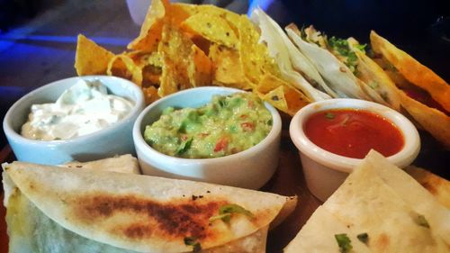 Close-up of food in bowl