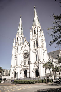 Low angle view of church