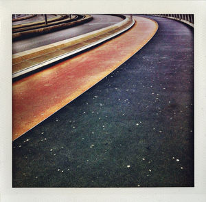 View of empty road