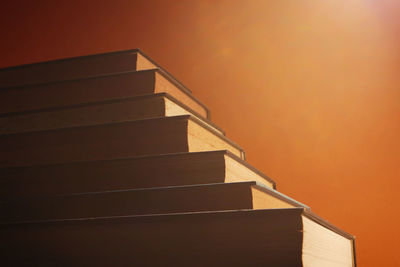 Low angle view of staircase