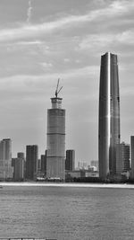 City at waterfront