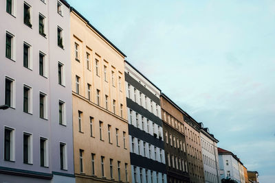 Low angle view of building against sky