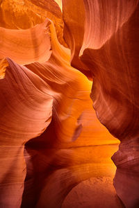 Close-up of rock formations