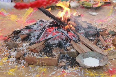 Close up of wood