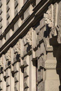 Low angle view of jugendstil architecture