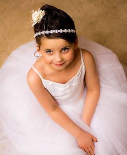 Portrait of smiling young woman