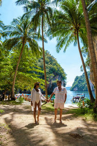 People on beach