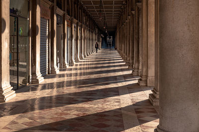 Corridor of building