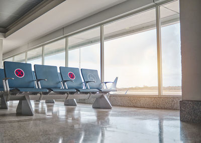 Interior of airport