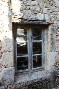 Close-up of window