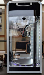 Close up of scientific equipment on table in laboratory