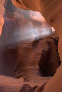 Rock formations in a desert