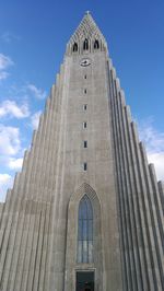 Low angle view of building against sky