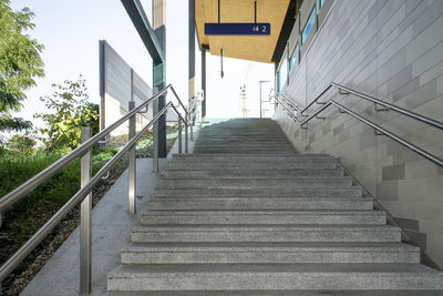 Low angle view of staircase