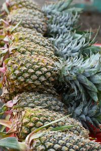 Close-up of fruits for sale in market