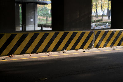 View of zebra crossing