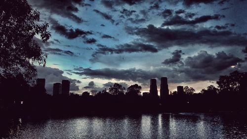 River with buildings in background