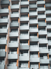 Full frame shot of beach residential building