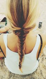 Beautiful woman standing in garden