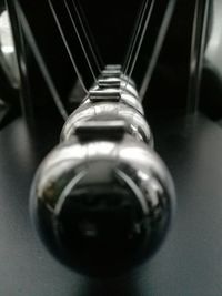 Close up of electric lamp
