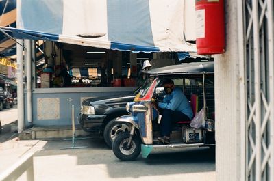 Tuk tuk in bangkok