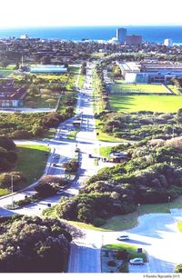 Aerial view of city