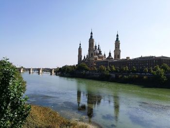 View of buildings at waterfront
