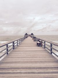 Footbridge into florida sea... 