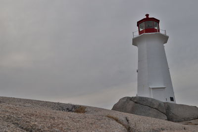 Lighthouse against sky