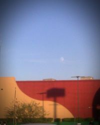 Scenic view of building against sky