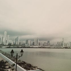 City skyline against sky