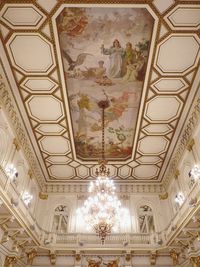 Interior of ceiling