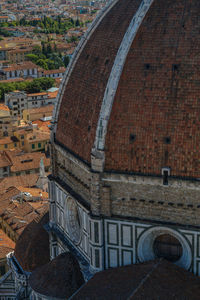 High angle view of cityscape