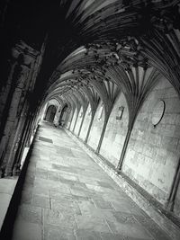 Interior of church