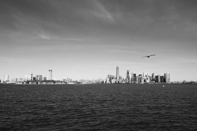 View of city at waterfront