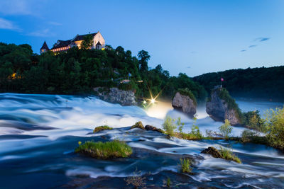 Scenic view of river against sky