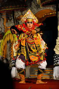 Low angle view of a temple